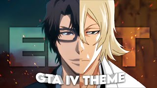 Aizen x Urahara  GTA IV Theme Edit [upl. by Siddra903]